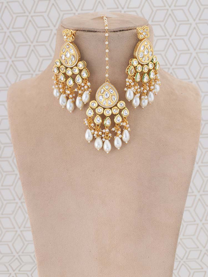 Ivory Deepshika Jewellery Set