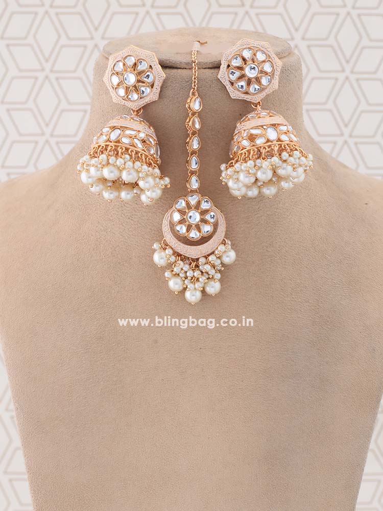 Ivory Dhivja Jewellery Set