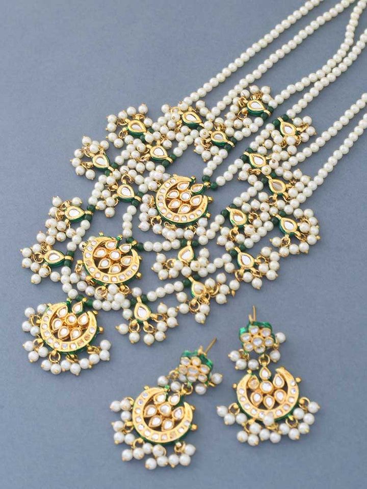 Ivory Hemani Jewellery Set