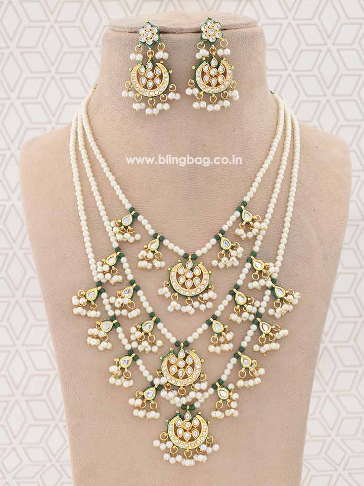 Ivory Hemani Jewellery Set