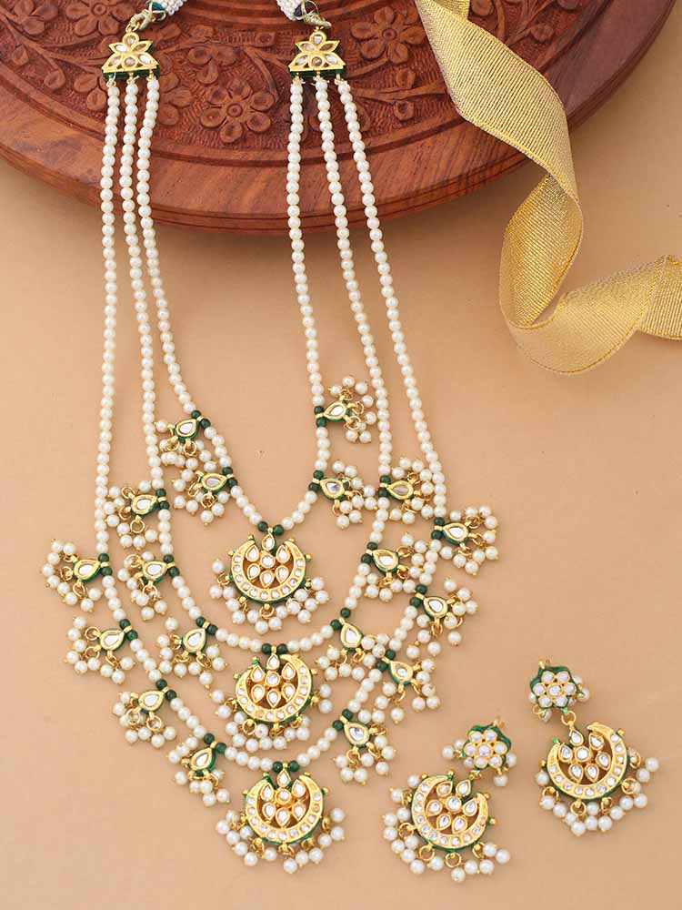 Ivory Hemani Jewellery Set