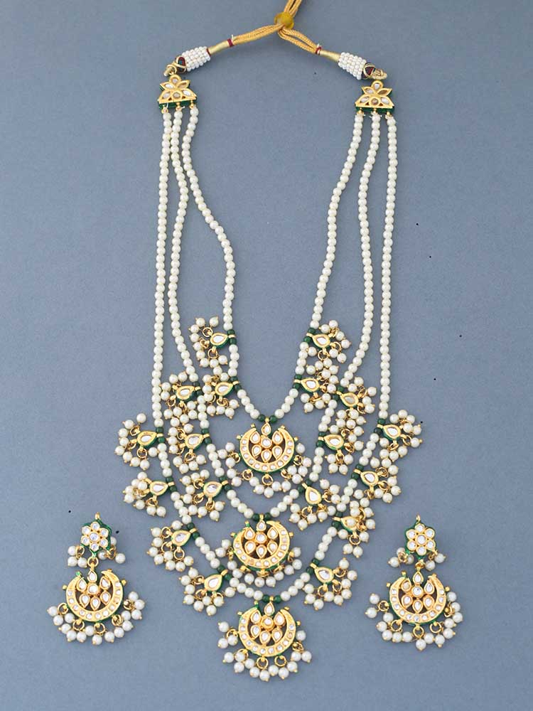 Ivory Hemani Jewellery Set