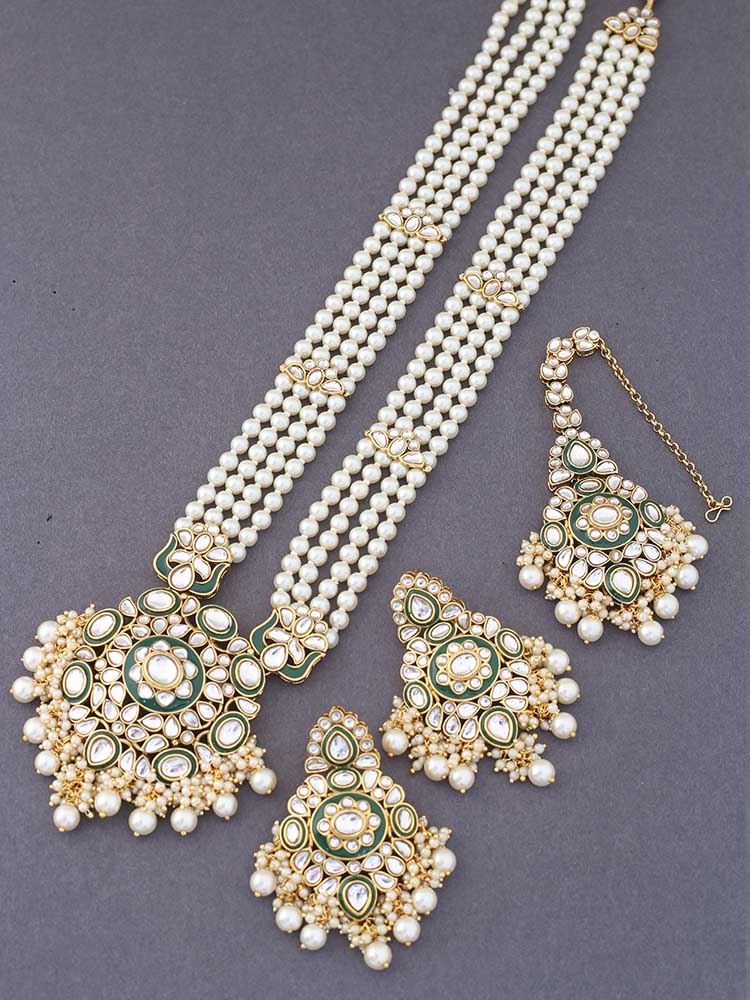 Ivory Indeera Jewellery Set