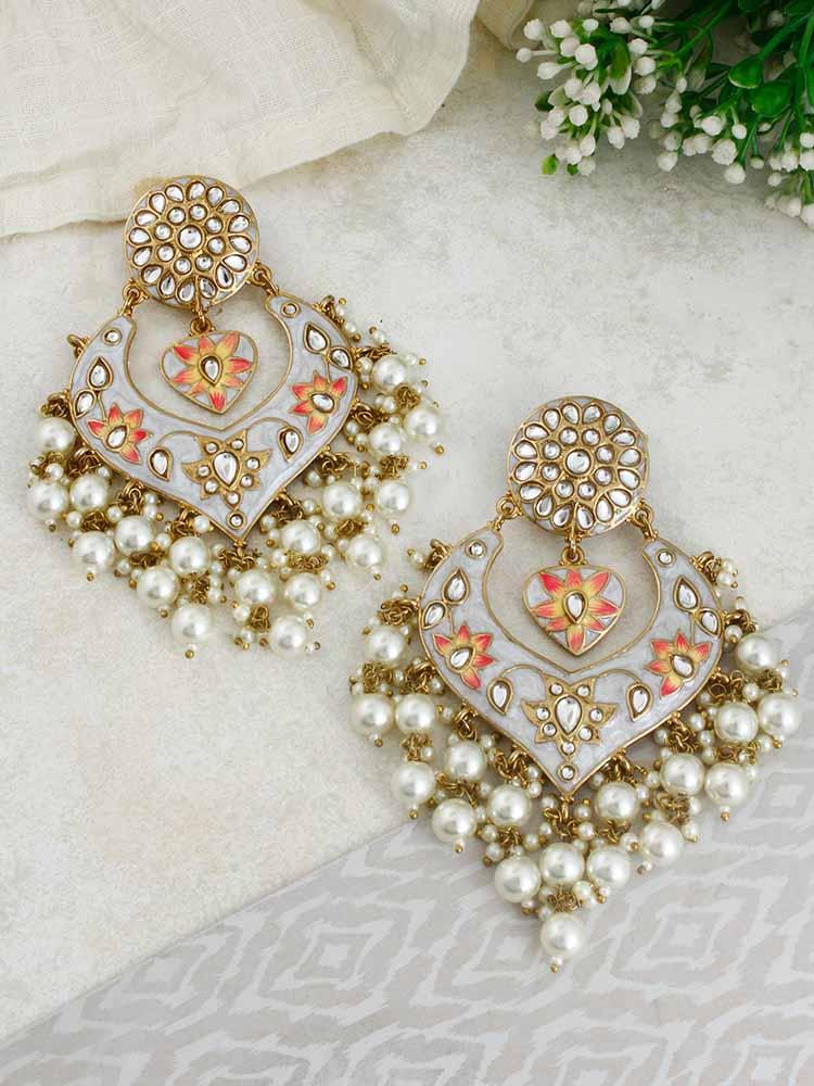 Ivory Roohi Designer Earrings - Bling Bag