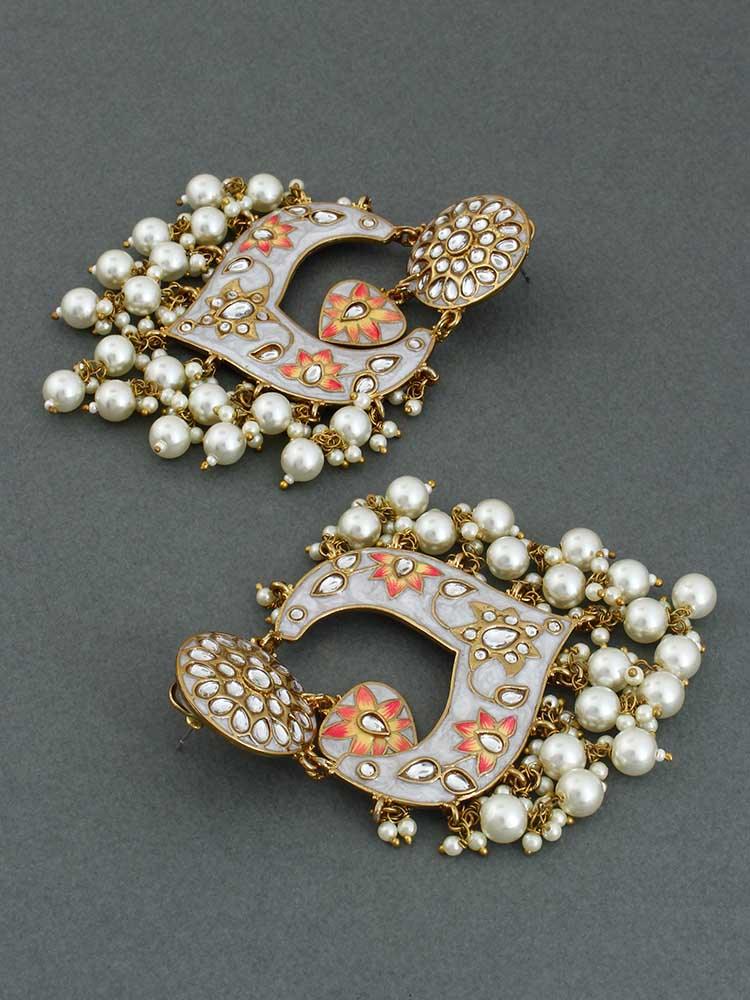 Ivory Roohi Designer Earrings - Bling Bag
