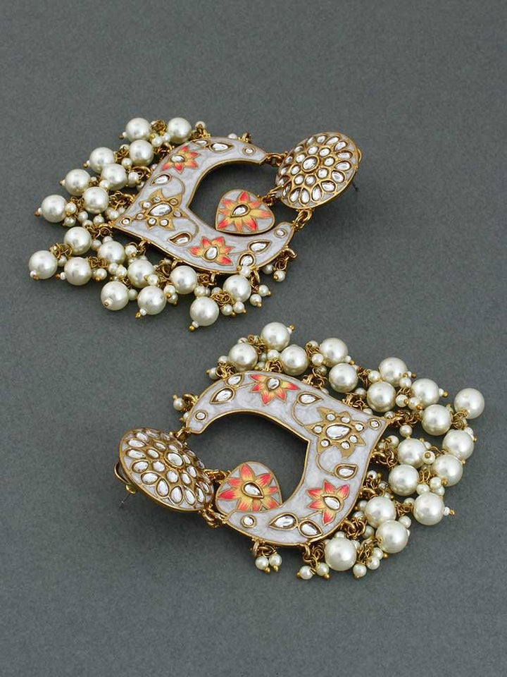 Ivory Roohi Designer Earrings - Bling Bag