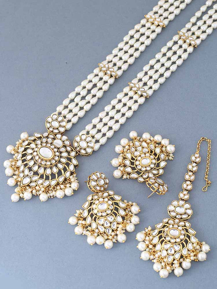 Ivory Shahara Jewellery Set