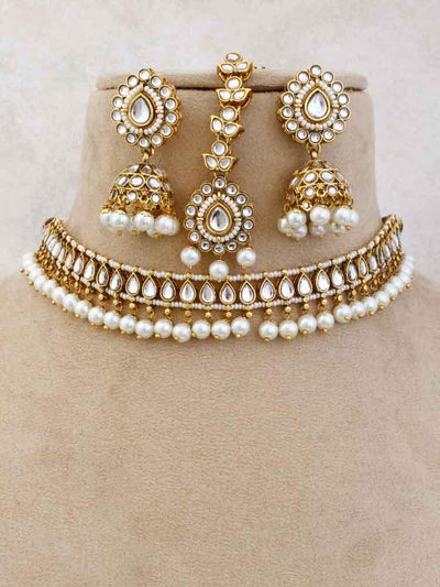 Ivory Shristi Jewellery set - Bling Bag
