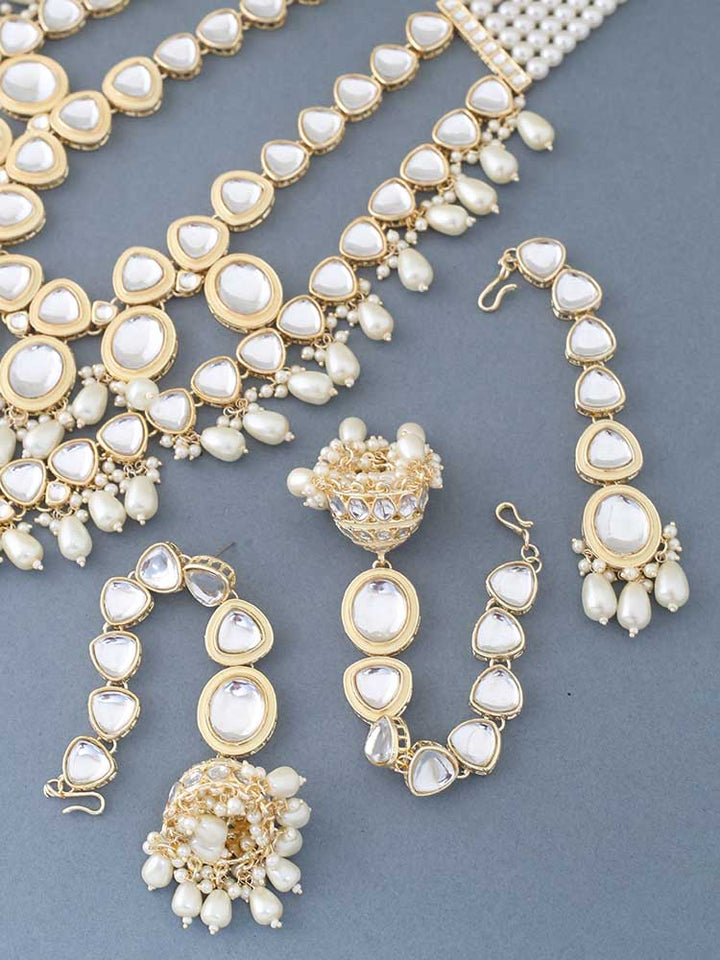 Ivory Zoya Jewellery Set