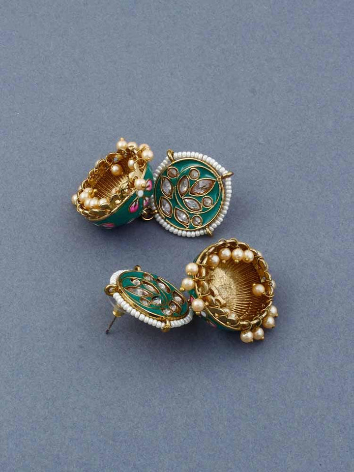 Jade Havisha Jhumkis - Bling Bag