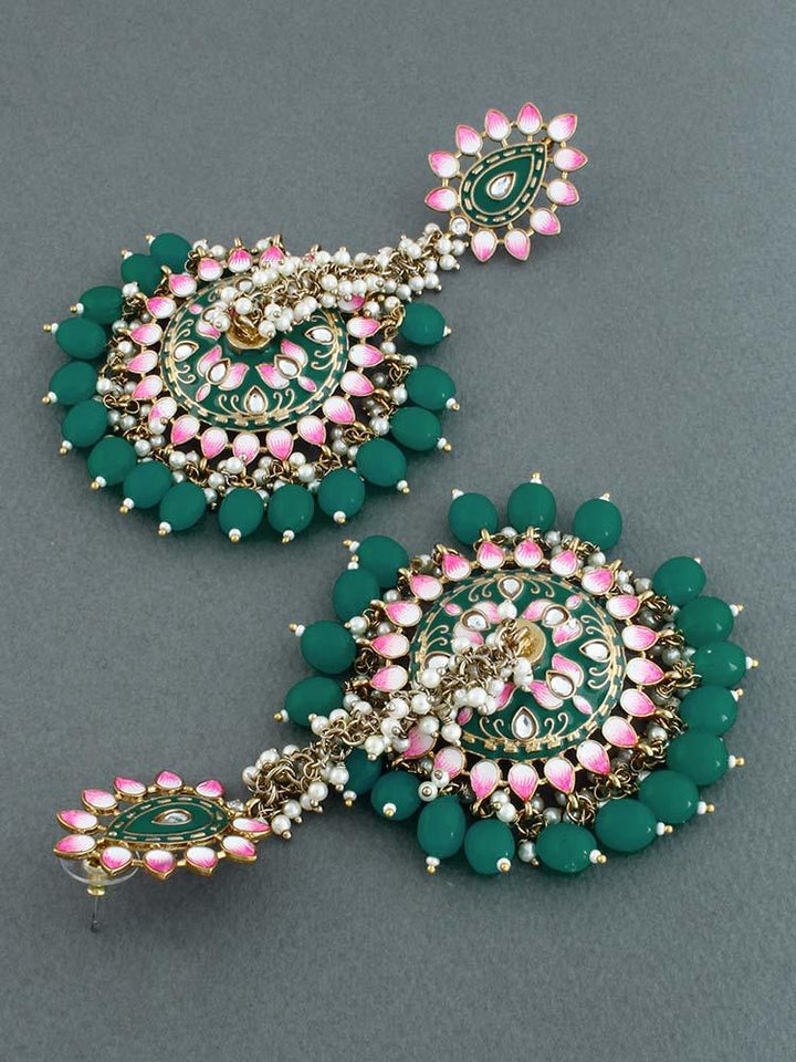 Jade Jacki Jhumkis - Bling Bag