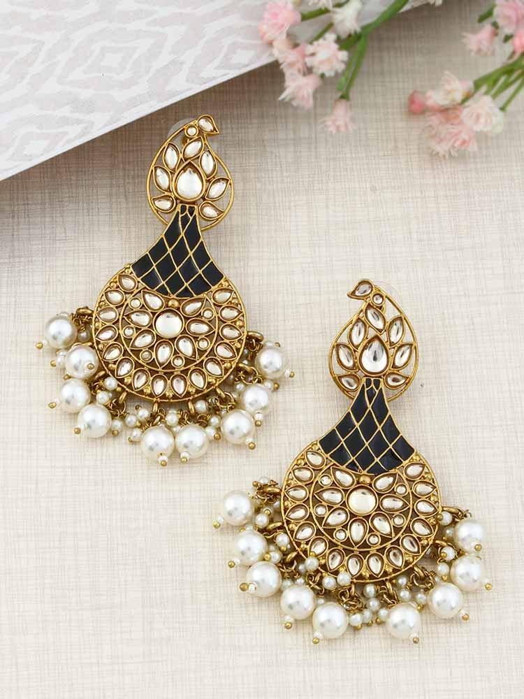 Jet Boond Designer Earrings - Bling Bag