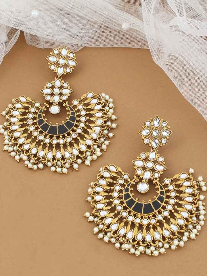 Jet Chakra Chandbalis - Bling Bag