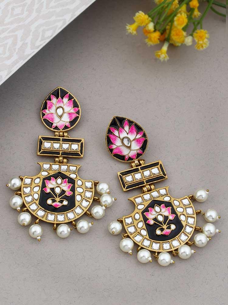 Jet Pankaj Designer Earrings - Bling Bag