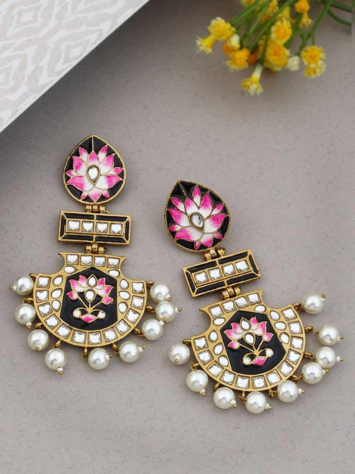 Jet Pankaj Designer Earrings - Bling Bag