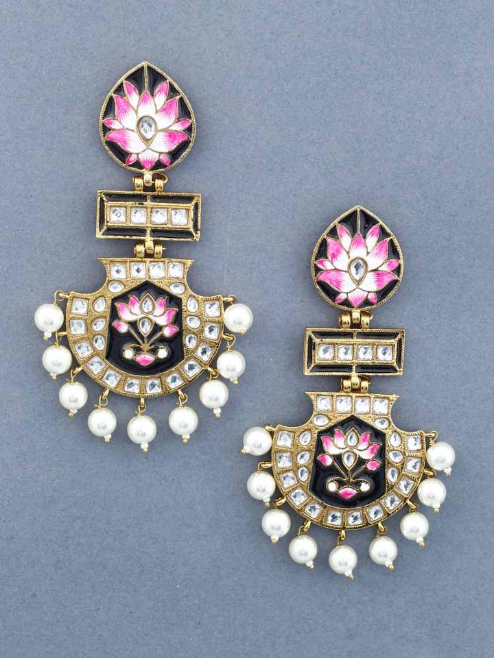 Jet Pankaj Designer Earrings - Bling Bag