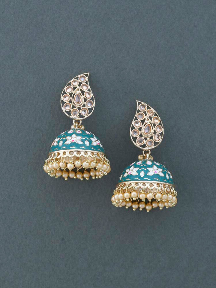 Jade Kangsha Jhumkis