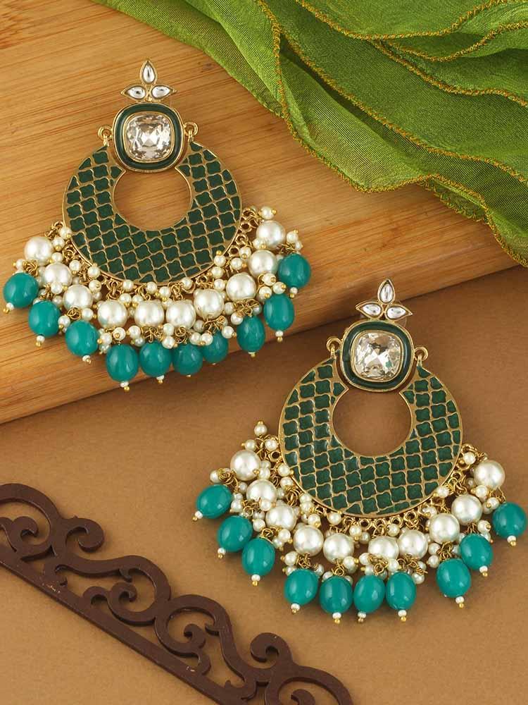 Jade Keladi Chandbalis - Bling Bag