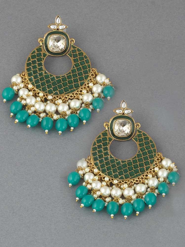 Jade Keladi Chandbalis - Bling Bag