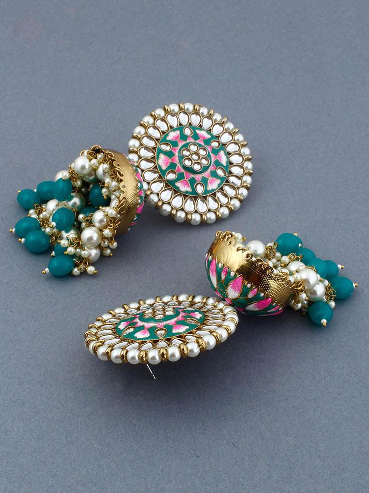 Jade Kritika Jhumkis - Bling Bag