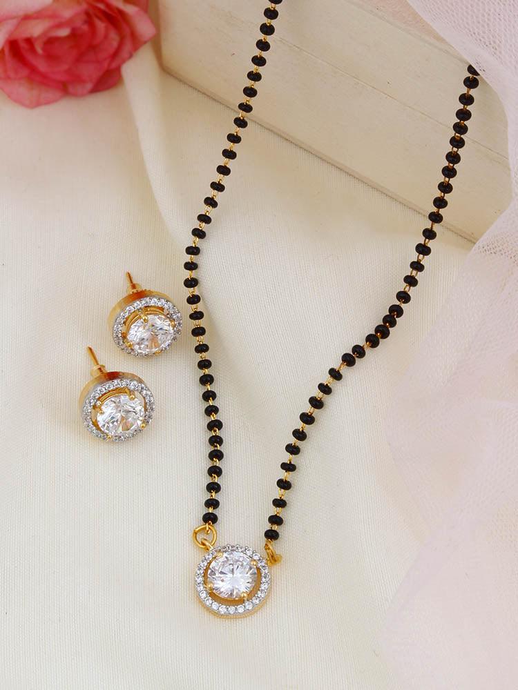 Jennifer Pendant Mangalsutra Set - Bling Bag