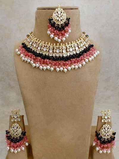 Jet Anavi Jewellery Set - Bling Bag