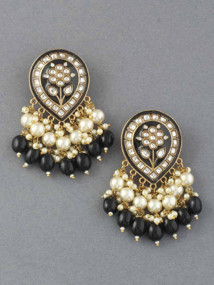 Jet Charmi Designer Earrings - Bling Bag