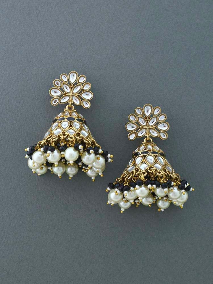 Jet Koyna Jhumkis - Bling Bag