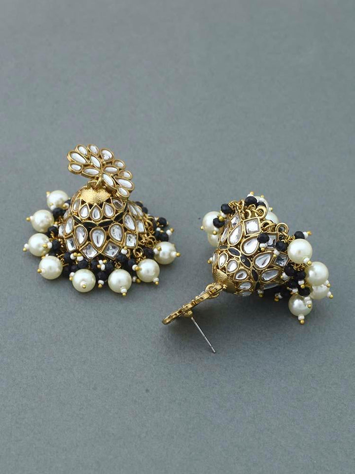 Jet Koyna Jhumkis - Bling Bag