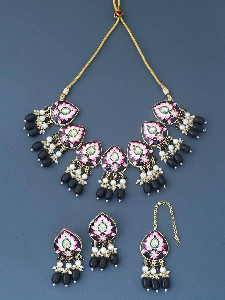 Jet Pradhnya Jewellery Set