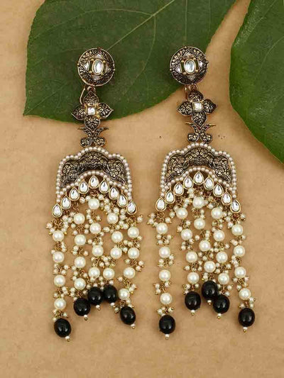 earrings - Bling Bag Jet Sanjana Designer Earrings