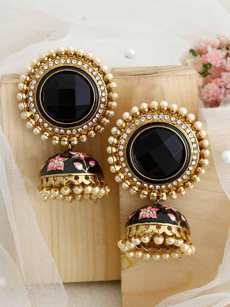 Jet Virat Jhumkis - Bling Bag