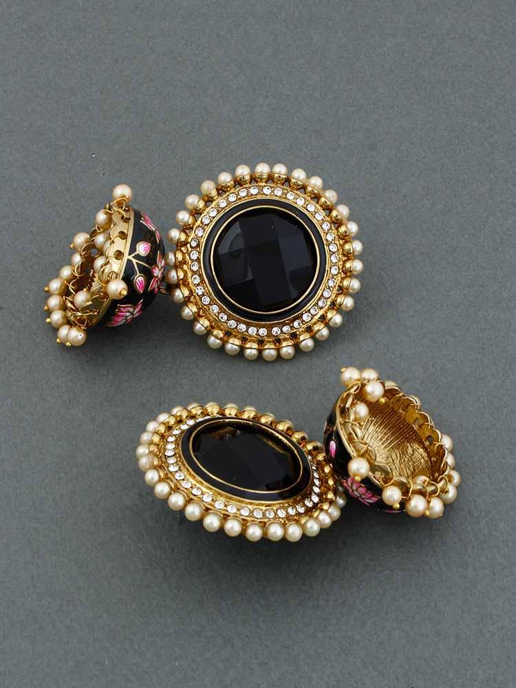 Jet Virat Jhumkis - Bling Bag