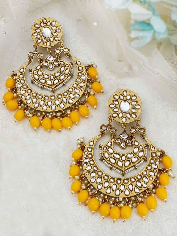 Lemon Bhoomi Chandbalis - Bling Bag