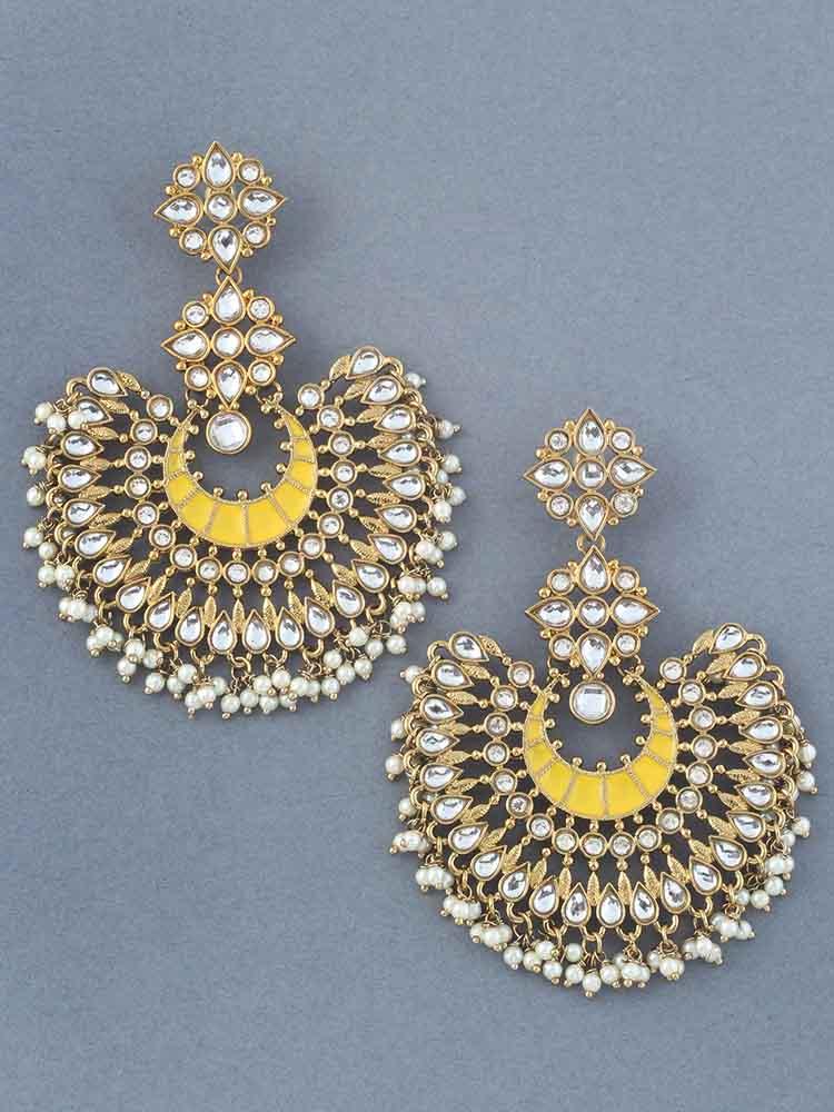 Lemon Chakra Chandbalis - Bling Bag