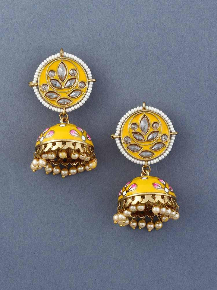 Lemon Havisha Jhumkis - Bling Bag