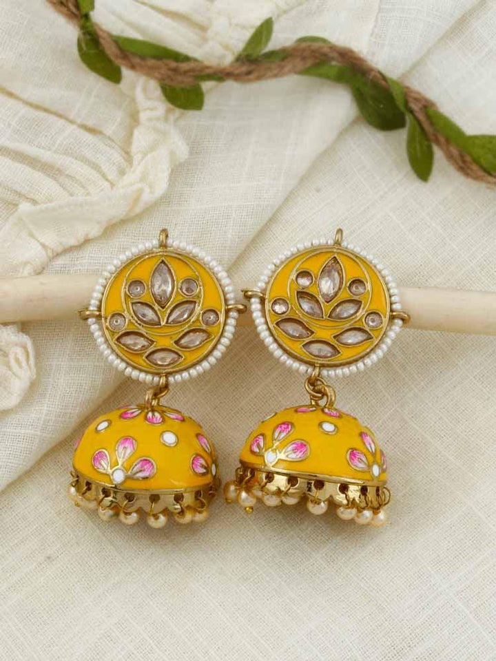 Lemon Havisha Jhumkis - Bling Bag
