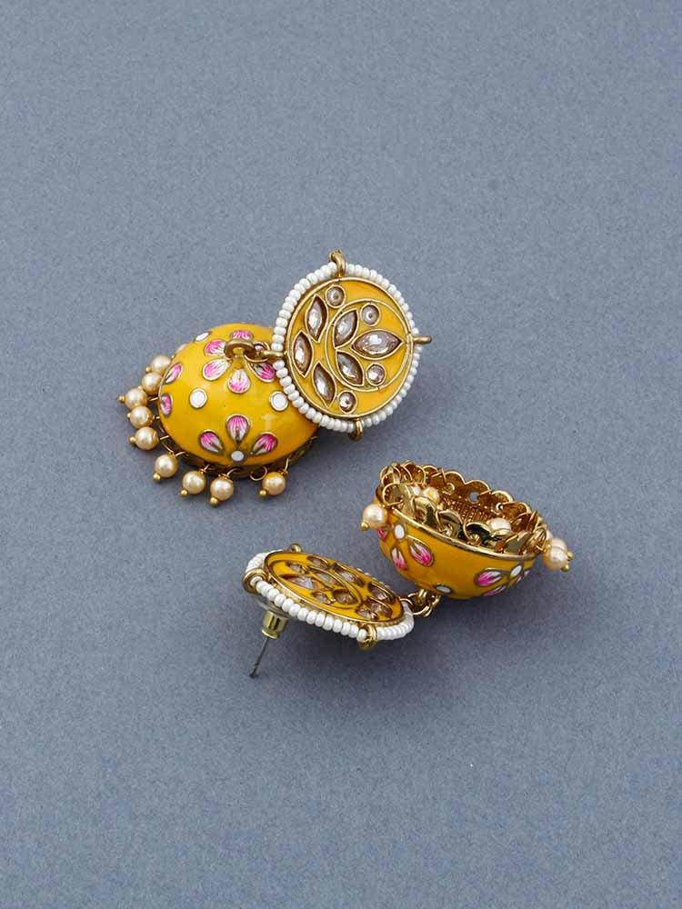 Lemon Havisha Jhumkis - Bling Bag