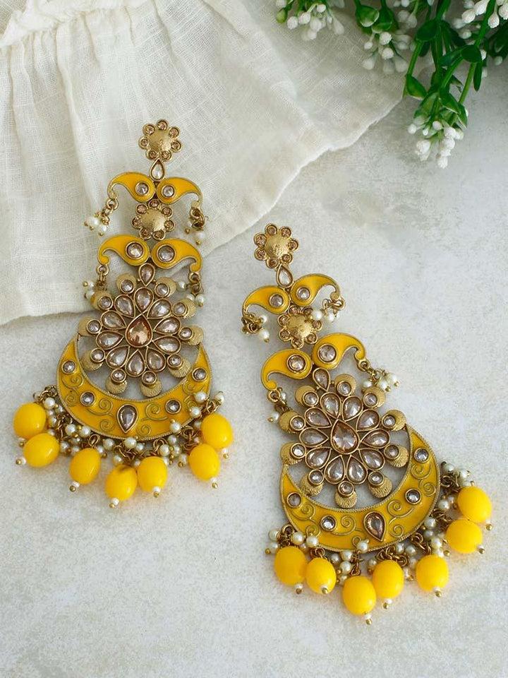 Lemon Jhula Chandbalis - Bling Bag