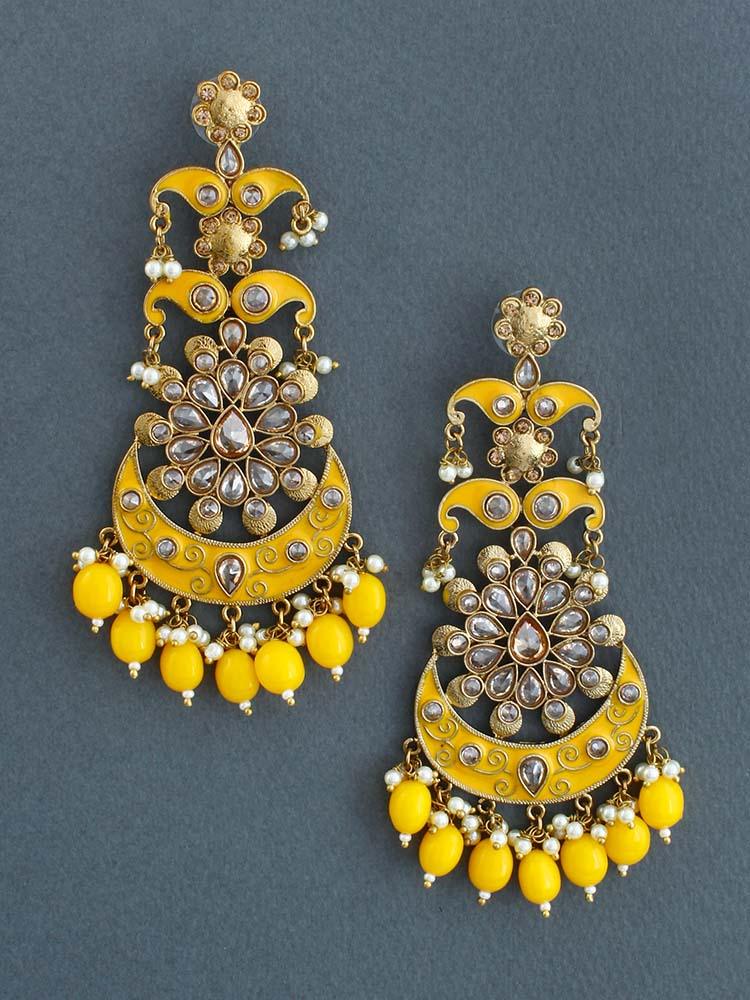 Lemon Jhula Chandbalis - Bling Bag