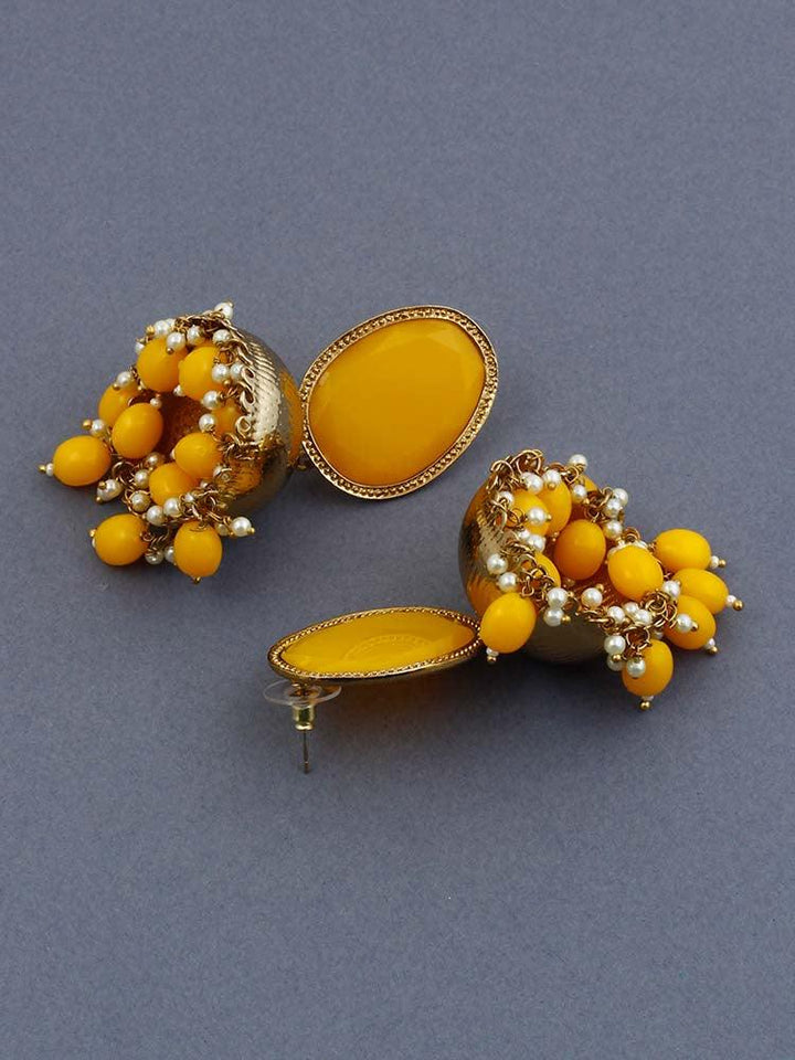 Lemon Magna Shesha Jhumkis - Bling Bag