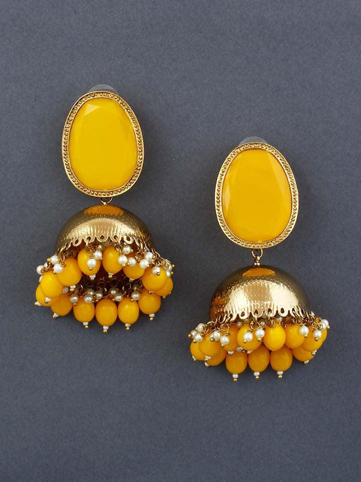 Lemon Magna Shesha Jhumkis - Bling Bag