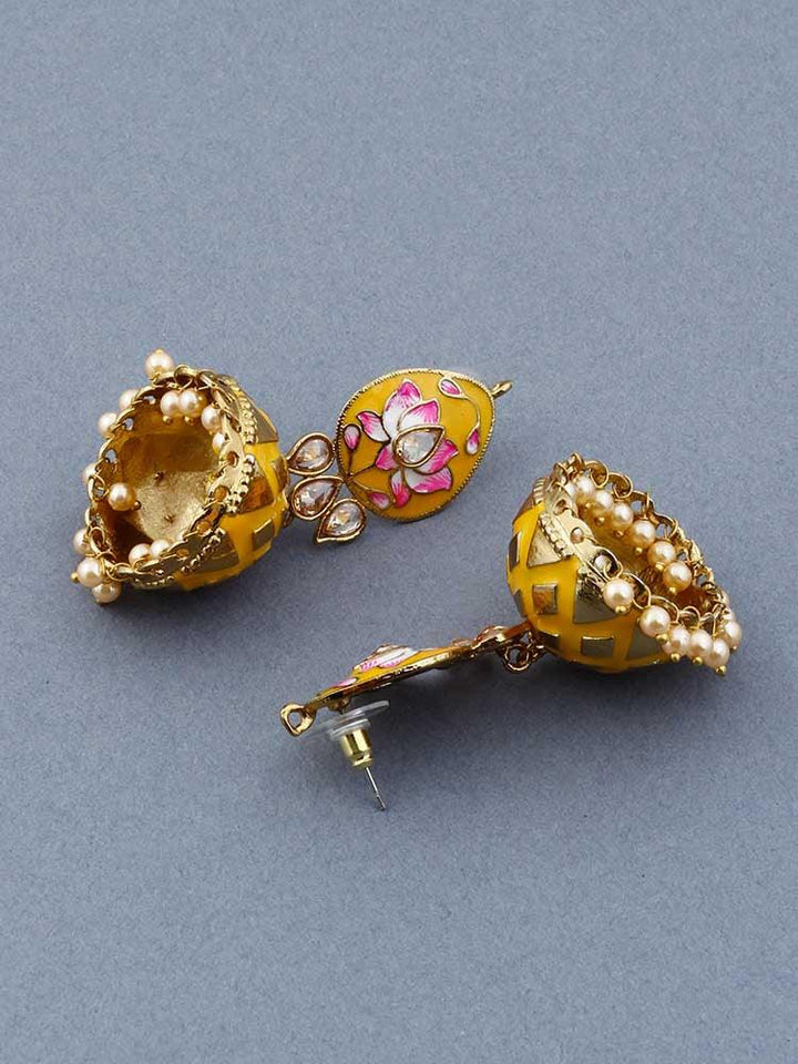 Lemon Rudra Jhumkis - Bling Bag