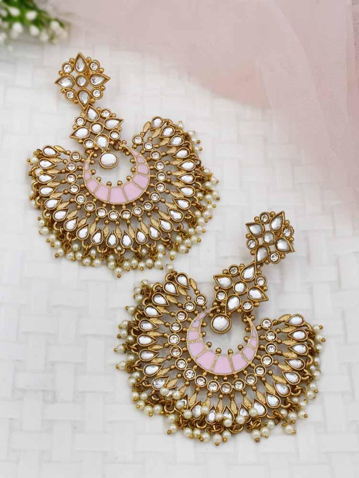 Lilac Chakra Chandbalis - Bling Bag