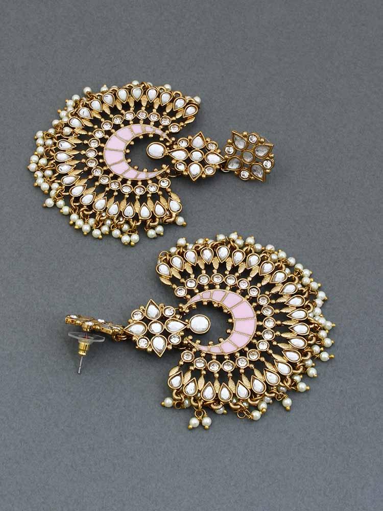 Lilac Chakra Chandbalis - Bling Bag