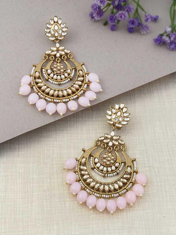 Lilac Mumtaz Chandbalis - Bling Bag