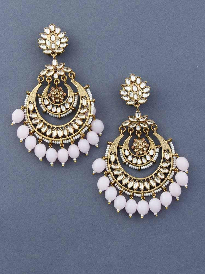 Lilac Mumtaz Chandbalis - Bling Bag