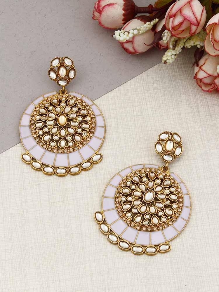 Lilac Sameera Chandbalis - Bling Bag