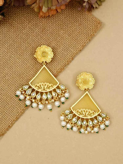 earrings - Bling Bag Lemon Anupa Dangler Earrings