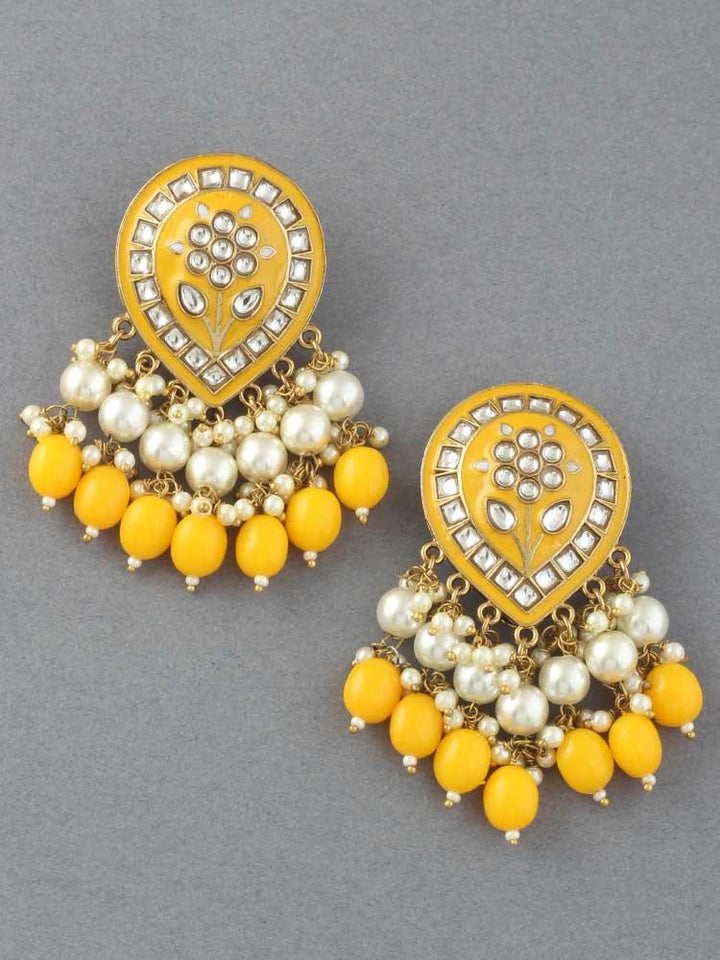 Lemon Charmi Designer Earrings - Bling Bag